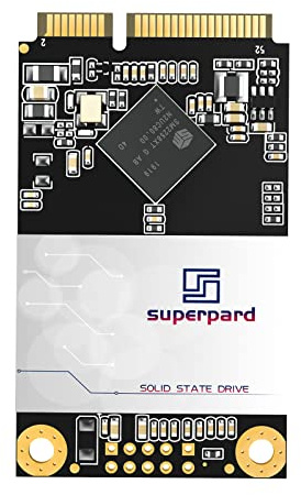 Superpard mSATA SSD 64GB intern solid hårddisk, SATA III 6 Gb/s, för Ultrabooks, stationära och gamla bärbara datorer