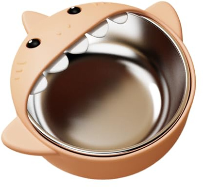 Gihioue Assiettes Bébé en Acier Inoxydable avec Ventouse - Assiettes En Acier Inoxydable Pour,Ustensiles de Repas Antidérapants pour à Domicile en Déplacement à la Crèche