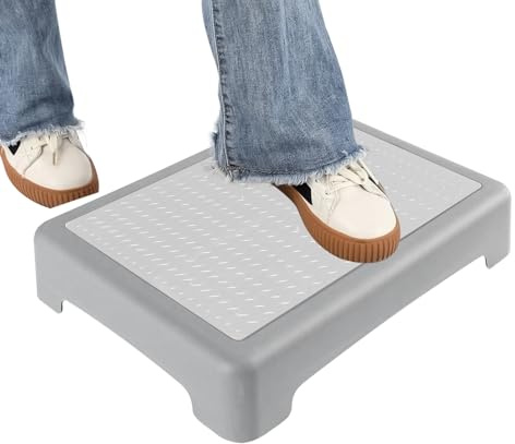 Dtaigou Sgabello per letto per anziani e adulti, antiscivolo, per anziani e bambini, scaletta rialzata per interni, cucina, bancone, comodino, letto, vasca da bagno