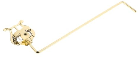 Gatuida Saxophon Notenhalter Marschgabel Mit Verstellbarer Klemmung Robuster Metallhalter Für Altsaxophon Und Blasinstrumente Tragbarer Kleiner Notenständer Für Marschmusik