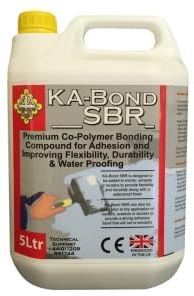 KA‑Bond SBR 5L Premium Bonding Compound Waterproof Mortar Admixture | Suitable for improving adhesion, flexibility and long‑term performance in mortars, renders and screeds