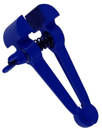 MUCKLILY Morsa Mano in Acciaio Sferoidale Pinza Fissa Leggera e Portatile con Impugnatura Antiscivolo e Design Manopola per Fissaggio Rapido e Sicuro