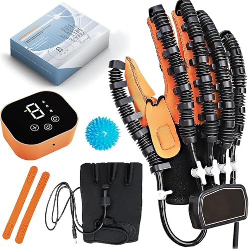 CBPTTM Guantes Robóticos de Rehabilitación para Ictus y Parálisis – Terapia de Manos y Dedos para Artritis y Recuperación de Hemiplejia Right Hand S
