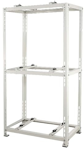 LIKANGLONGJU Soporte de Suelo Aire Acondicionado, Soporte para Mini Split, Adecuado para Condensadores de Tipo Split, con Almohadillas Antivibración(45x80x150cm/18x31x59in)