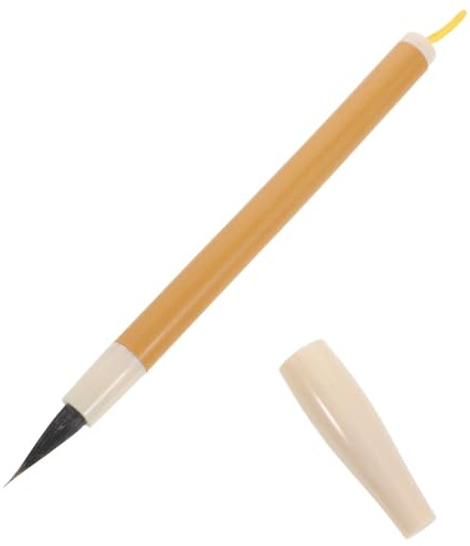 OATIPHO Pincel de Caligrafía Profesional Chino de Pelo Natural Mango de Bambú, Pincel de Acuarela para Pintura y Escritura Artística, Adecuado para Artistas, Estudiantes y Uso