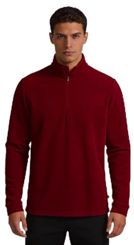 Medico Herr Ski Roll-Neck Top, vinröd, XXL