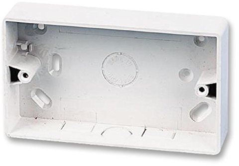 Pro Power SB2/RC Aufputzdose, 2-fach, rund, u-PVC
