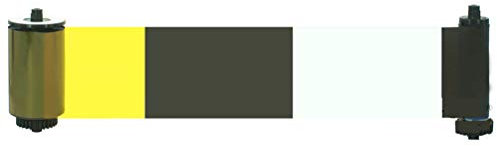 YMCKO Farbband 650634, kompatibel mit IDP Smart 30S, 30D, 50S, 50D, 50L, ID-Kartendrucker, 250 Drucke, 650634 Farbband