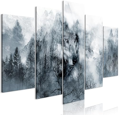 murando - Leinwandbild Geschenke Heimdekoration, 200x100 cm, 5-teilig | Hochwertige Leinwand, sofort aufhängbar, ideal fürs Wohn- oder Schlafzimmer, wasserfest und lichtecht, langlebig, stilvoll