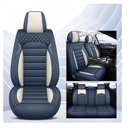Nonuiny Rücksitzbezüge Autositzbezug Für VW Für Golf 4 5 6 7 8 Vorne Hinten Vollständiger Satz Sitzbezüge Gepolstertes Zubehör(Color:4)