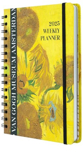 Terminplaner 2025 Van Gogh Grupo Erik Kalender 2025 Buchkalender Planer A5 2025 Kalender A5 Terminkalender 2025 - Jahreskalender 2025 Buch - Offizieller Van Gogh Kalender