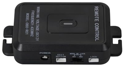 Apricancello automatico Kit di controllo accessi wireless Telecomando apriporta Serratura elettrica domestica Funzionamento fluido(Kit1 No Lock Exit)