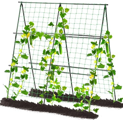 yotoworth Garden Trellis for Climbing Plants, Outdoor Gardening Durable Plant Support Suitable for Planting Rose, Tomato, Cucumber