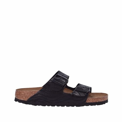 Birkenstock Birknstock Sandalen für Damen, Kunstleder, Schwarz, Schwarz , 41 EU