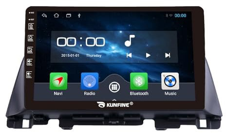Quad Core 4G+64G Car CarPlay Android Auto 10 IPS Display Navigation Stereoanlage Touchscreen Haupteinheit Pad Tablet Rückfahrkamera GPS Radio Media Player für Kia Optima K5 2016-2019