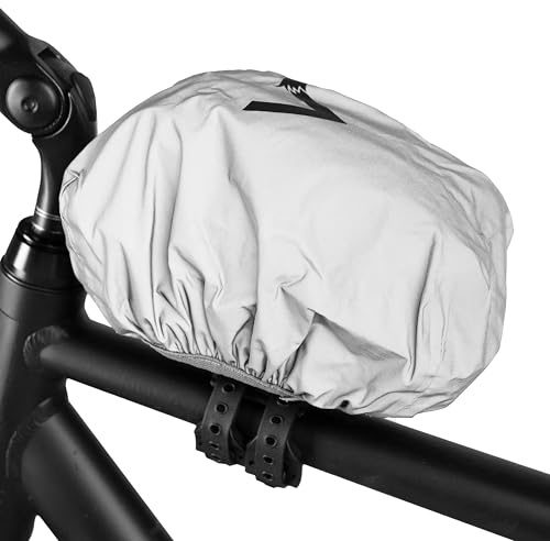 Valkental® - Fahrrad Rahmentasche [Innovativer Adapter] Wasserfeste Oberrohrtasche mit Schnellspanner für Ebike, Rennrad & MTB [Viel Platz] Fahrradtasche Rahmen Handy – Handytasche mit sensibler Folie