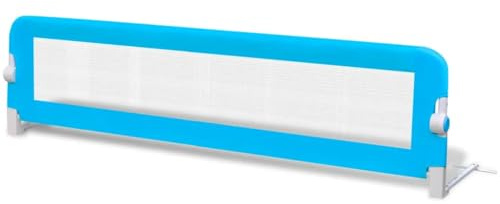 vidaXL Kleinkind Sicherheit Bettgitter 150x42 cm Blau
