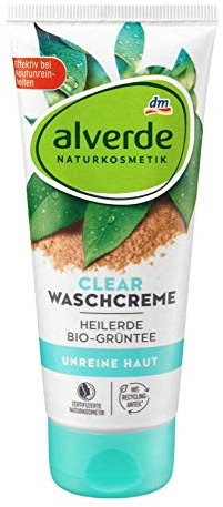 alverde Crème nettoyante transparente - 100 ml