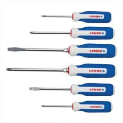 Lenox Simulated Diamond Screwdriver Set 6Pc