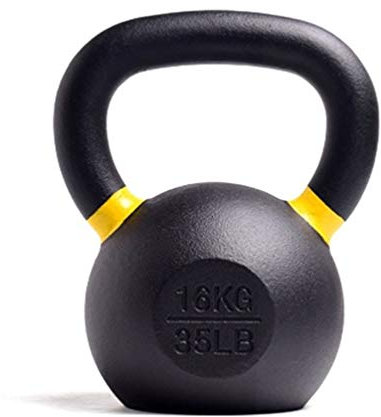 Kettlebells AGYH Gusseisen, Schwarz Schwerlastkrafttraining Fitnessgeräte, Sich Wohl Fühlen, 4 Kg / 6 Kg / 8kg / 10 Kg / 12 Kg / 14 Kg / 16 Kg / 18 Kg / 20 Kg / 24 Kg / 28 Kg