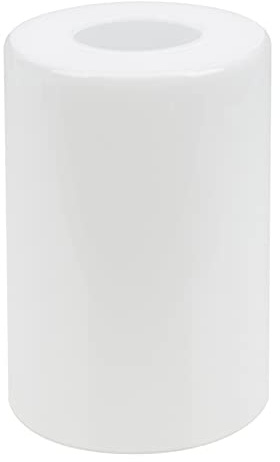 SOLUSTRE Glas Lampenschirm Ersatzglas Für Tischlampe Und Stehlampe Transparente Lichtabdeckung Aus Glas Für Innenbeleuchtung Zylinderform 13.00 X 8.80 X 8.80 cm Für Wohnzimmer Und Schlafzimmer
