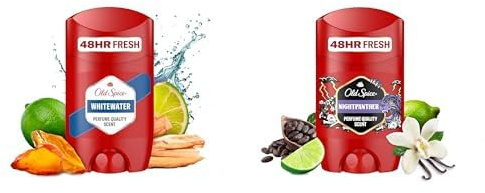 Old Spice Whitewater Deodorant Stick 50ml Ohne Aluminium Für Männer Mit Langanhaltendem Duft & Nightpanther Deodorant Für Männer