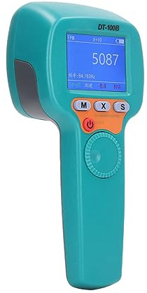 Estroboscopio LED Digital Probador de Velocidad Hz 1500LX 60 a 999999 RPM Velocímetro 7.4V Estroboscopio de Mano Digital DT100B Tacómetro Estroboscópico con Flash LED Recargable