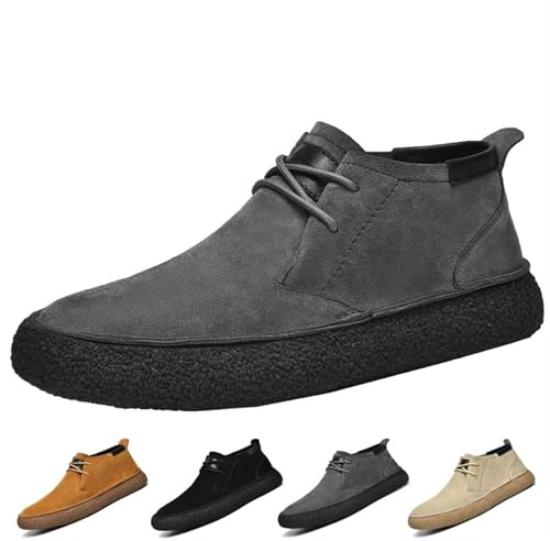 Botas Chukka for Hombre, Botas de Gamuza con Cordones for, Botines Informales Negocios, Zapatos for