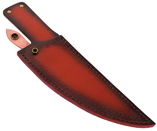 POPETPOP Funda De Cuero Para Cuchillo Chef Reutilizable De Cuchillos Cómodo Para Cocina Hogar