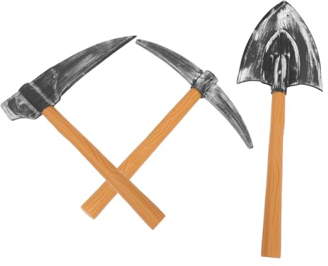 UPKOCH 3pezzi Piccone Decorativo per Spettacoli Teatrali Halloween e Carnevale Accessori per Costumi da e Giochi Ruolo