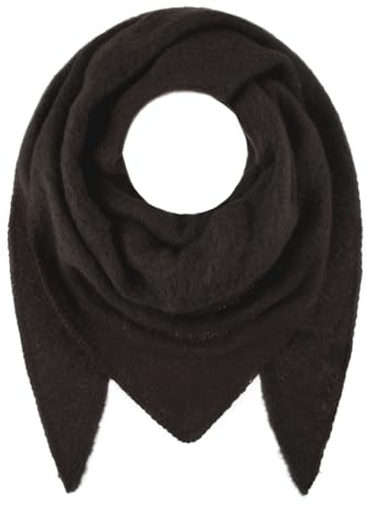 Majea Damenschal Winterschal Strickschal Damen Schal (880042) (braun 17)