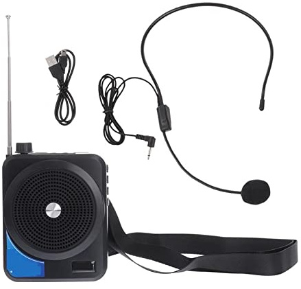 BINGNU Sprachverstärker, Tragbarer Sprachverstärker Megaphon -Mini -Audio -Lautsprecher mit mikrofon wiederaufladbarem Ultraleicht for Lehrer