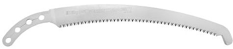 SILKY Ersatzblatt Forester 380 mm | 7,5 Zähne/30 mm Mirai-Me grob | Zugsägeblatt mit Sichelspitze für Stangensäge | induktiv gehärtete Zähne | saubere, schnelle Astschnitte | passend für Forester