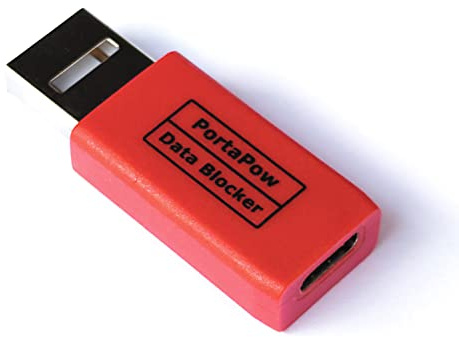 PortaPow USB-A auf USB-C-Datenblocker