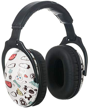 PROTEAR SNR - 28 dB Casque Anti Bruit Enfant Facilement Réglable Pliable - Protection Auditive pour l’Autisme, TDAH, Feux d’Artifice, Concert (Petit Panda)