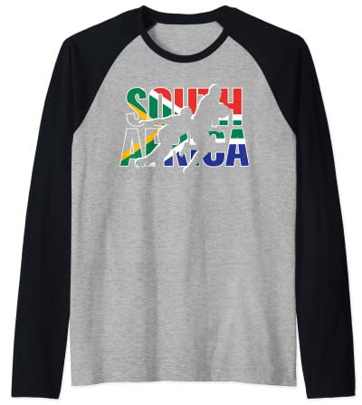 2021 Südafrika Rugby Jersey Supporter Fans Kit Springboks Raglan