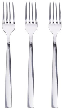 Set 3 unid. tenedores postre acero inox. brillo earth sg7782 san ignacio