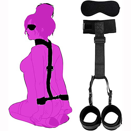 Bondage Manette Per Coppia Letto Sexishop BDSM Kit Bondage Bondagerie Costrizione Per Lei Bondagerie Accessori Giochi Erotiici Sessuali Hot per Coppie Adulti Sexy Sadomaso Gadget Donna Bdsmage Uomo