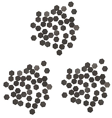 Alasum 240 STK Mini-Steine kleines Wandziegelspielzeug maßstabsgetreue Mauersteine Dioramenbedarf Kinder bastelset basteln für Kinder DIY Miniatur Stein Miniatur-Ziegel-Ornament Ton Grey