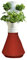 HOME POTAGER - Colonne aromatique, kit Potager d'intérieur Autonome, Culture hydropononique (Bordeaux Recto-Verso)