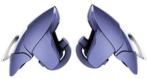 HYROOY Palanca de mando móvil de metal para gamepad para juegos, botón de gatillo, controlador de teclas, color negro