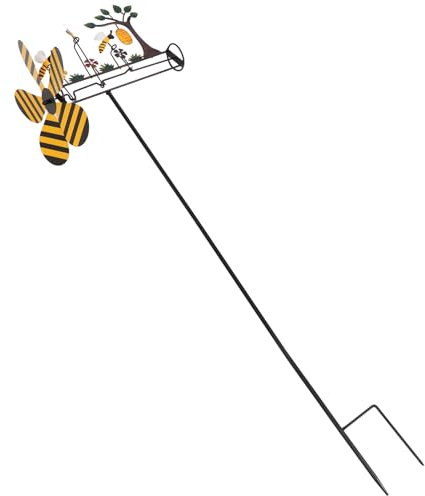 Yardenfun Metall Biene Windmühle Hof Ornament Dekorative Garten Windmühle Für Außenbereiche