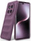 BonYonka Funda para Honor Magic 7 Lite/Honor X9c, Funda de Silicona Resistente a Golpes y Arañazos, Forro de Microfibra Suave, Funda Integral con Protección para La Cámara, Violeta