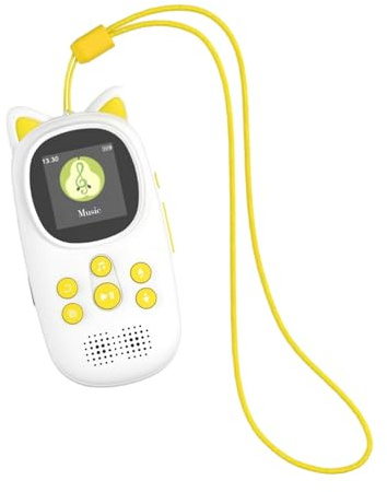 SHOOYIO Bambini Lettore MP3 Con Funzione Cartoon Design Con Altoparlante 32GB Memoria Batteria Lunga Per Musica Audiolibri Lettore Musicale Per Bambini