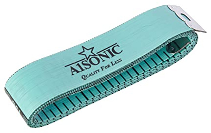 A1SONIC® Measuring Tape for Body Measurement Soft Tailor Tape Measure for Cloth Sewing Waist Bra Head Tailor Double Sided Cloth Tape Measure Ruler 60 Inch 150 cm (Green)