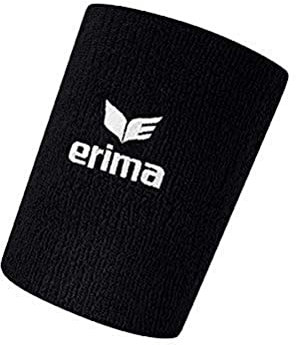 Erima Erwachsene Absorbierendes Basic Schweißband (7242106), schwarz, 1