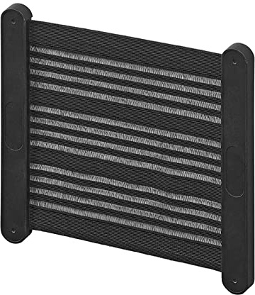 APT Ablagenetz Staunetz S elastisch 24 x 26,5 cm + Kunststoffhalterung + Schrauben Netzablage Ablagefach Wohnmobil Camping