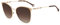 Carolina Herrera Unisex Ch 0036/s Sunglasses, BKU/HA Gold Nude, 56 mm