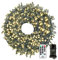 Guirnalda luminosa exterior, 30 m, 300 LED, guirnalda luminosa, árbol de Navidad, 8 modos, con temporizador y memoria, IP65, impermeable para exterior, interior, dormitorio, balcón, jardín, Navidad,
