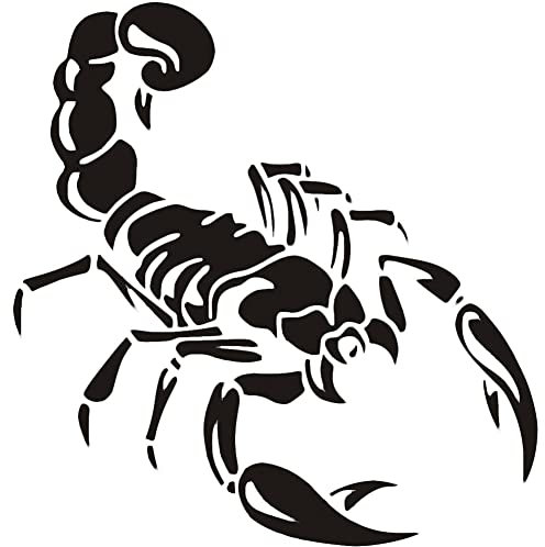 woyufen Simpatici Adesivi per Auto Scorpione Decalcomanie per Auto Divertenti Car Styling Decalcomania in Vinile Adesivo per Auto Accessori Decorazione Adesivi per Auto per Auto Decalcomanie